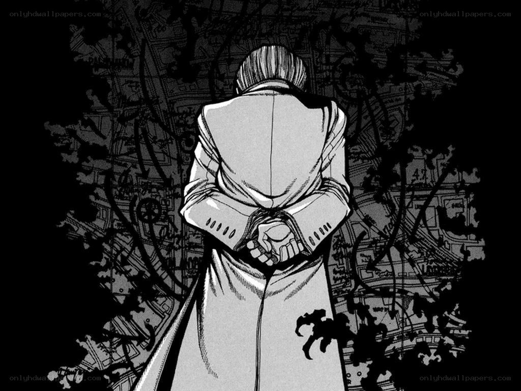 man in trench coat from behind