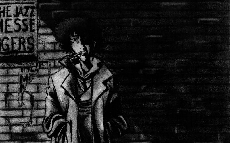 man in trench coat on street