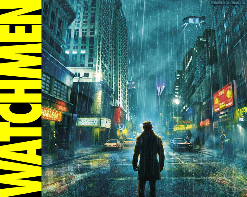 Man in Trench Coat — Yellow, Dramatic, Night, Digital Art