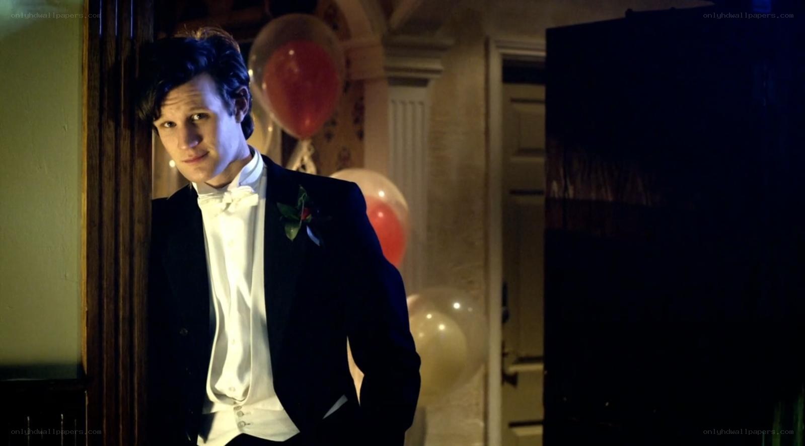 man in tuxedo at party