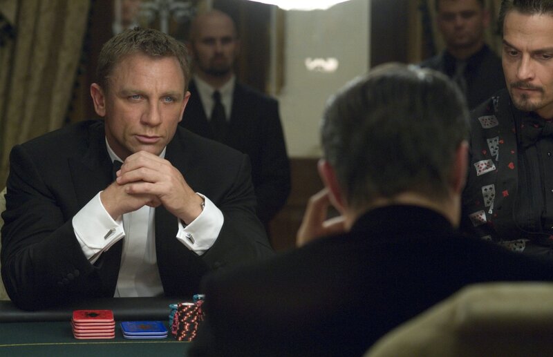 Man in Tuxedo at Poker Table