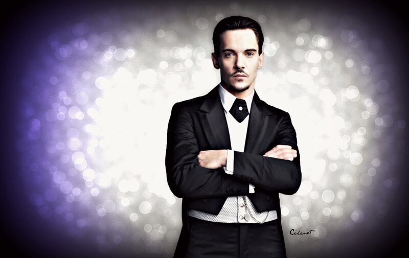 Man in Tuxedo — Black, Dramatic, Photograph, Bokeh Background
