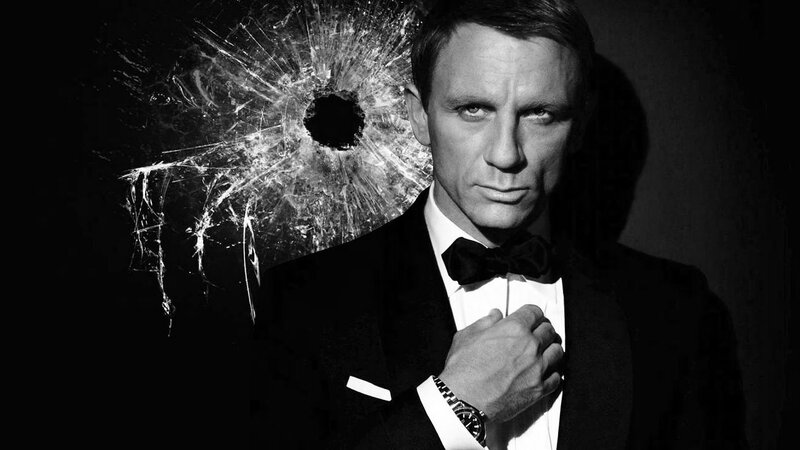 Man in Tuxedo — Black, Dramatic, Photograph, Bow Tie, Bullet Hole