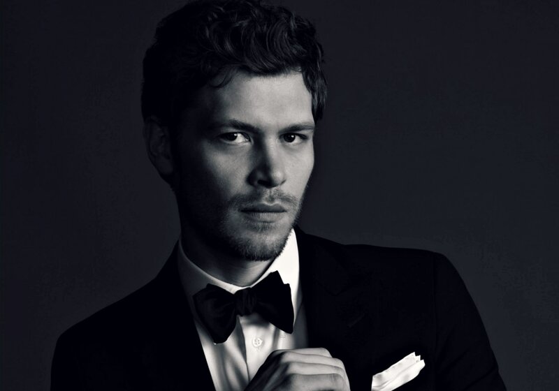 Man in Tuxedo — Black, Dramatic, Photograph, Bow Tie, Handkerchief