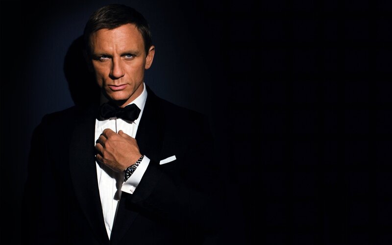 Man in Tuxedo — Black, Dramatic, Photograph, Bow Tie, Watch