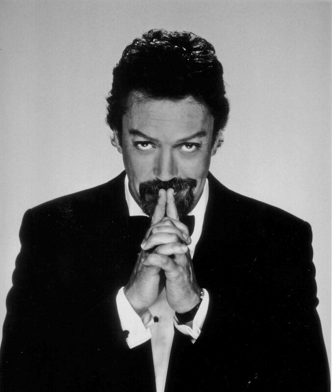 Man in Tuxedo — Black, Dramatic, Photograph, Mustache