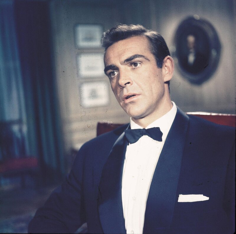 Man in Tuxedo — Blue, Serious