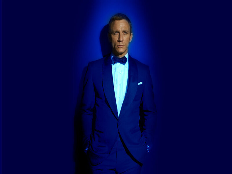 Man in Tuxedo — Blue