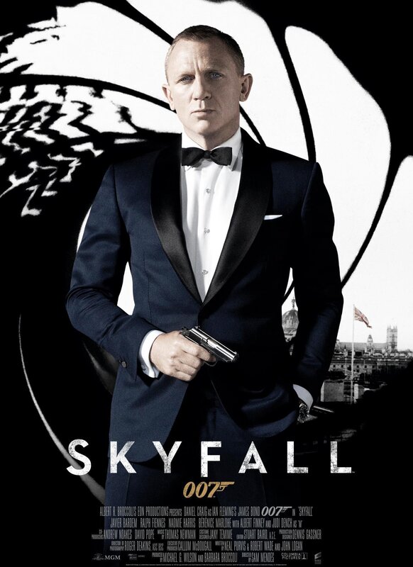 Man in Tuxedo Holding Gun — Black, Dramatic, Afternoon