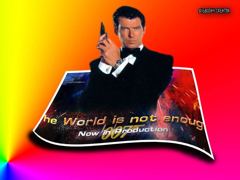 Man in Tuxedo Holding Gun — Red, Dramatic, Photograph