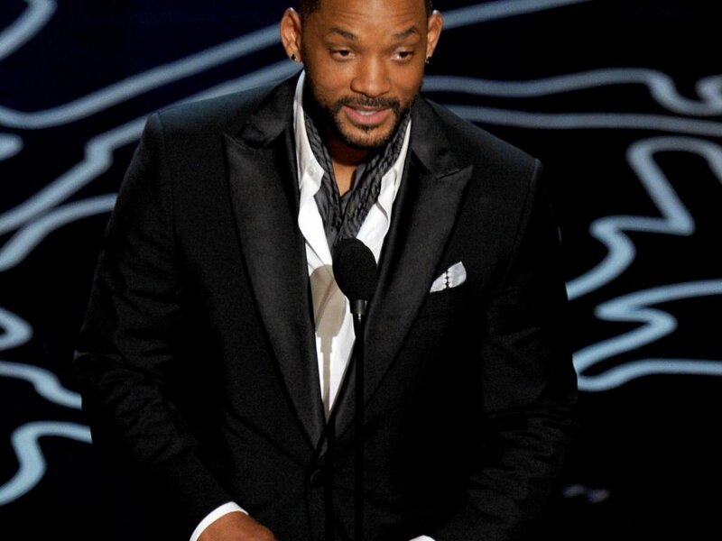 Man in Tuxedo Speaking