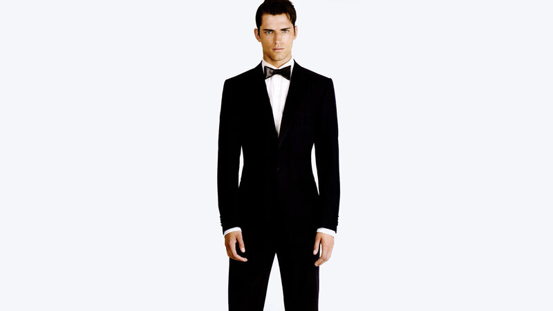 man in tuxedo suit