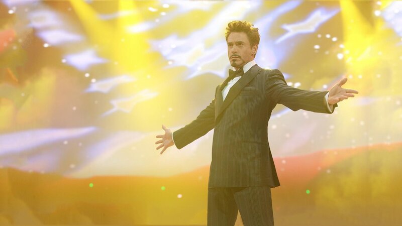 Man in Tuxedo — Yellow, Dramatic
