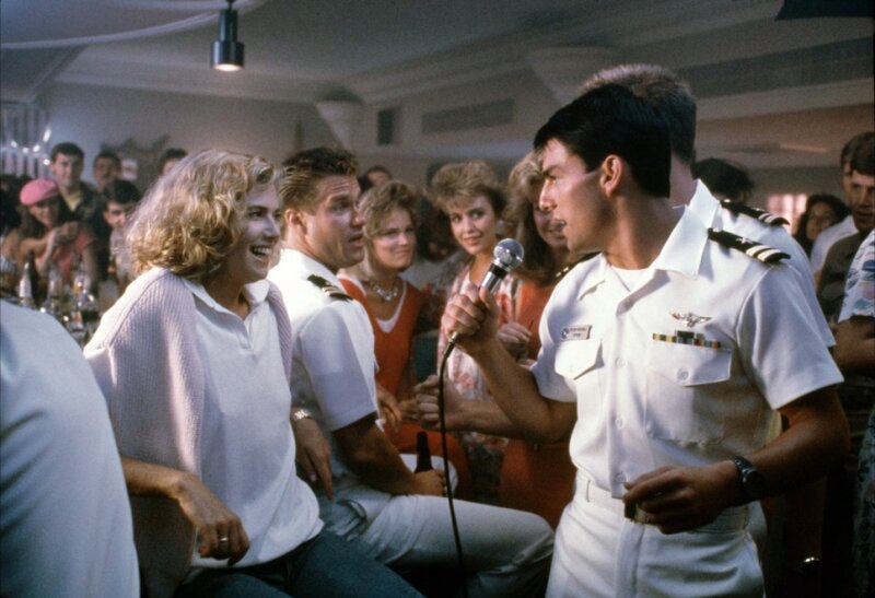 Man in Uniform Singing