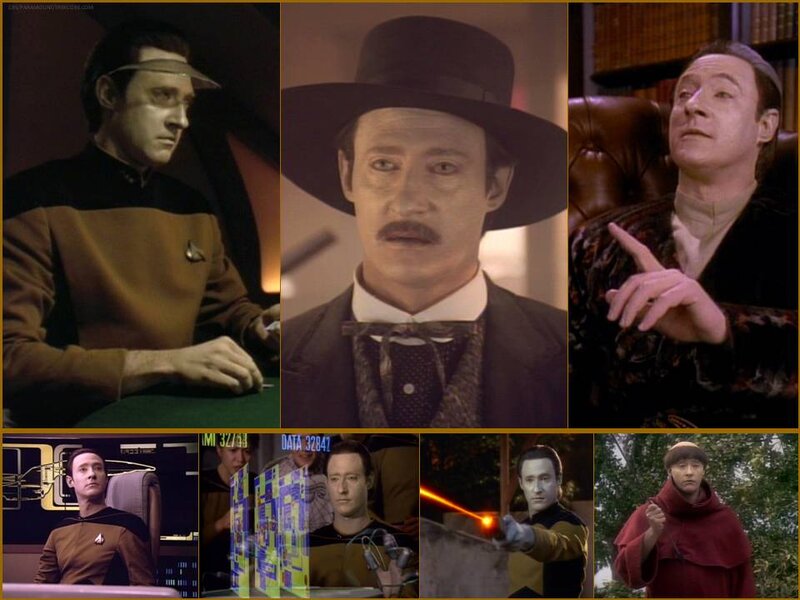 Man in Various Costumes — Brown