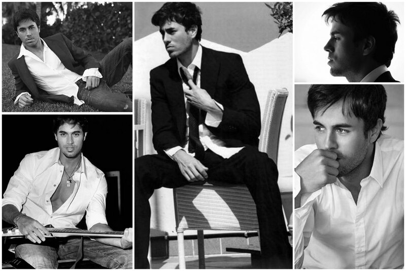 Man in Various Poses — Black, Dramatic, Photograph, Suit