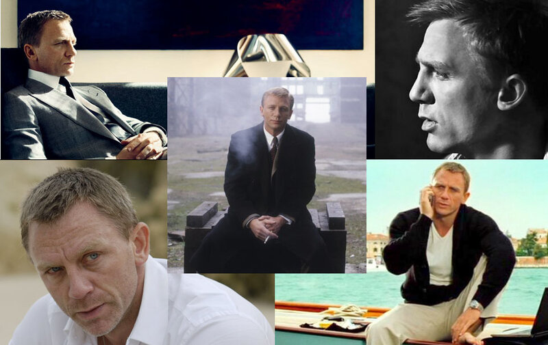 Man in Various Poses — Black
