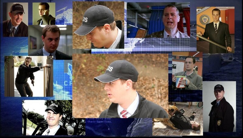 Man in Various Scenes — Blue, Dramatic