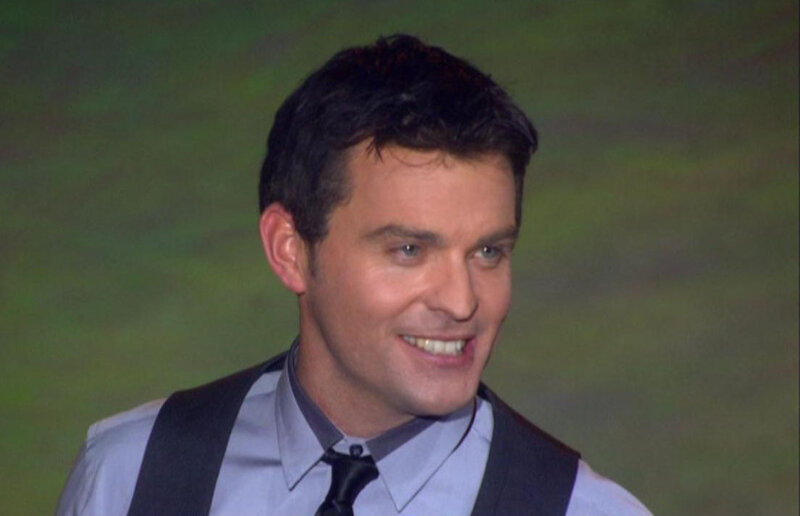 Man in Vest and Tie — Green