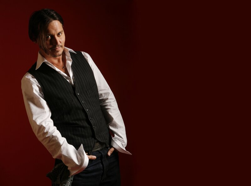 Man in Vest and White Shirt