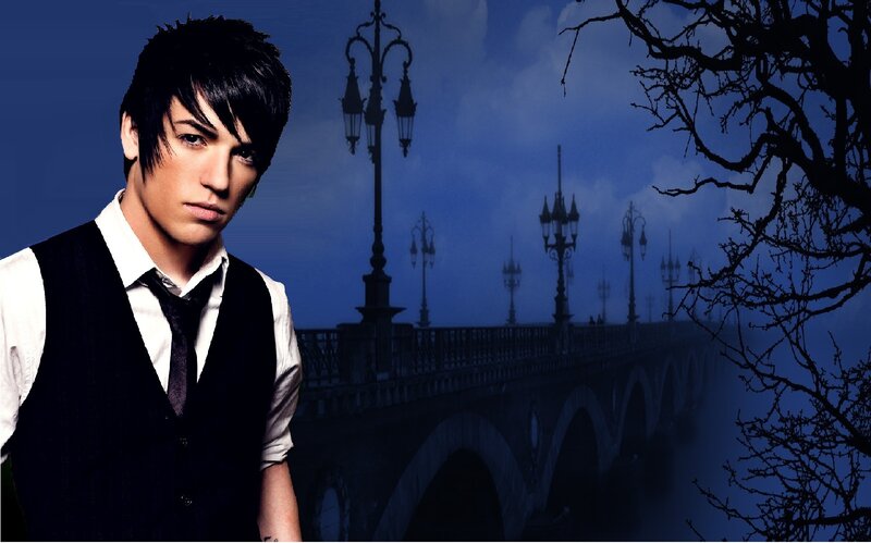 Man in Vest on Bridge