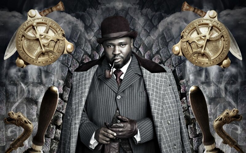 Man in Vintage Coat