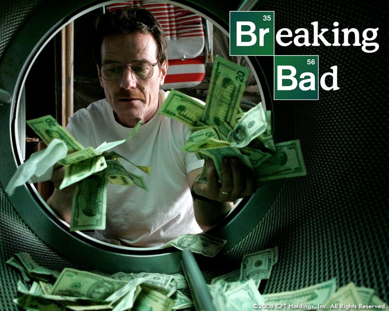 Man in Washing Machine — Green