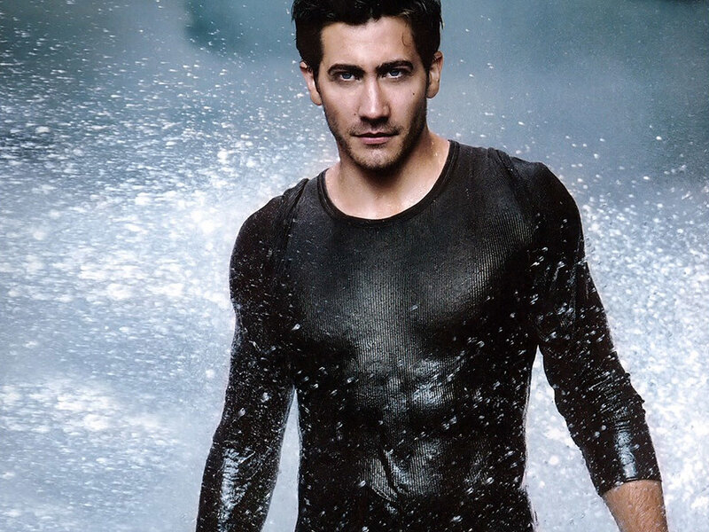 Man in Wet Black Shirt — Dramatic