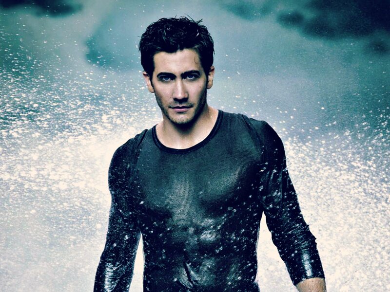 Man in Wet Shirt — Black, Dramatic