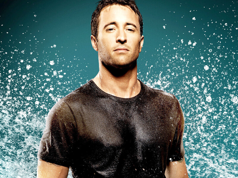Man in Wet Shirt — Black
