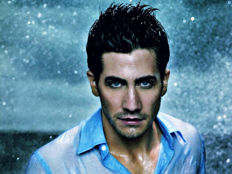 Man in Wet Shirt — Blue