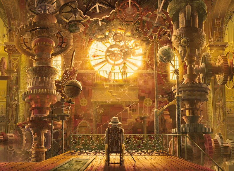 Man in Wheelchair — Gold