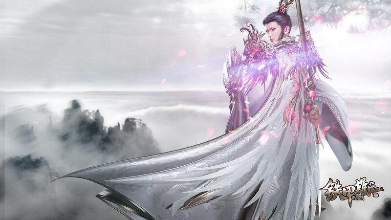 Man in White Armor