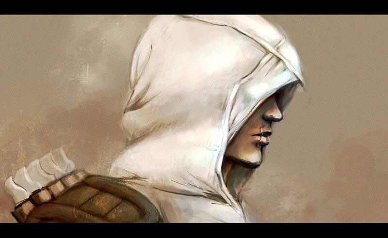 Man in White Hood