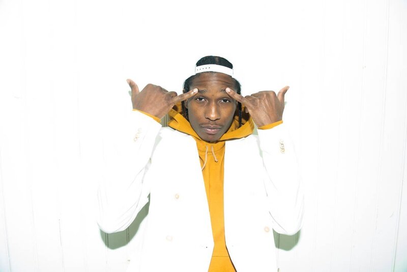 Man in White Jacket — Confident, Photograph
