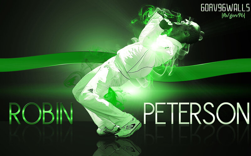 Man in White Outfit — Green, Dramatic