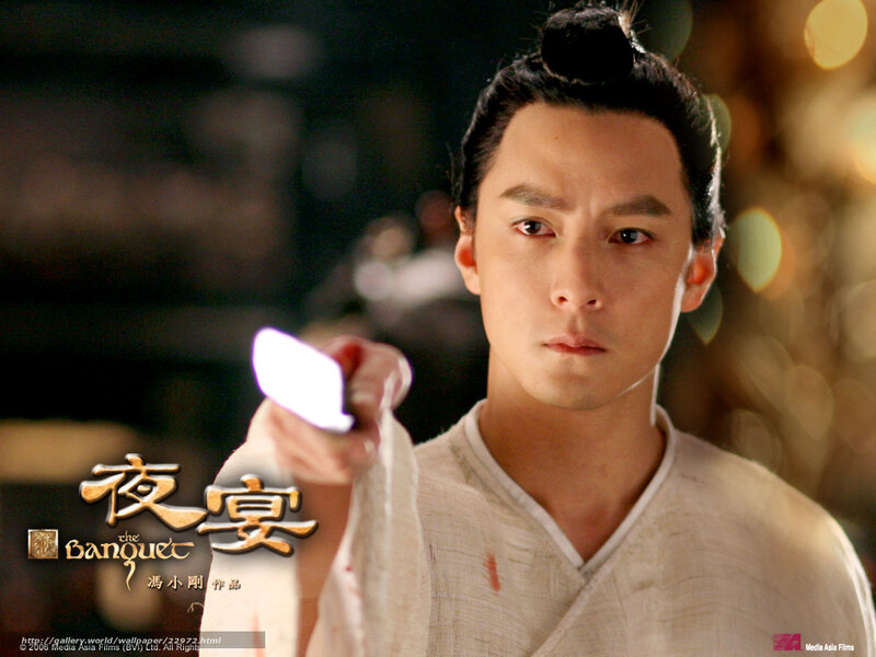 Man in White Robe — Dramatic, Night, Photograph