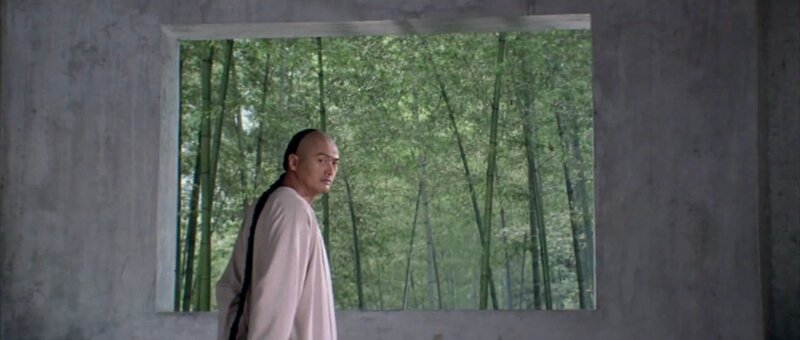 Man in White Robe — Green
