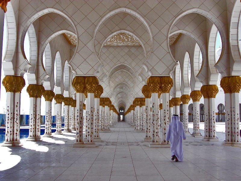 Man in White Robe — Serene