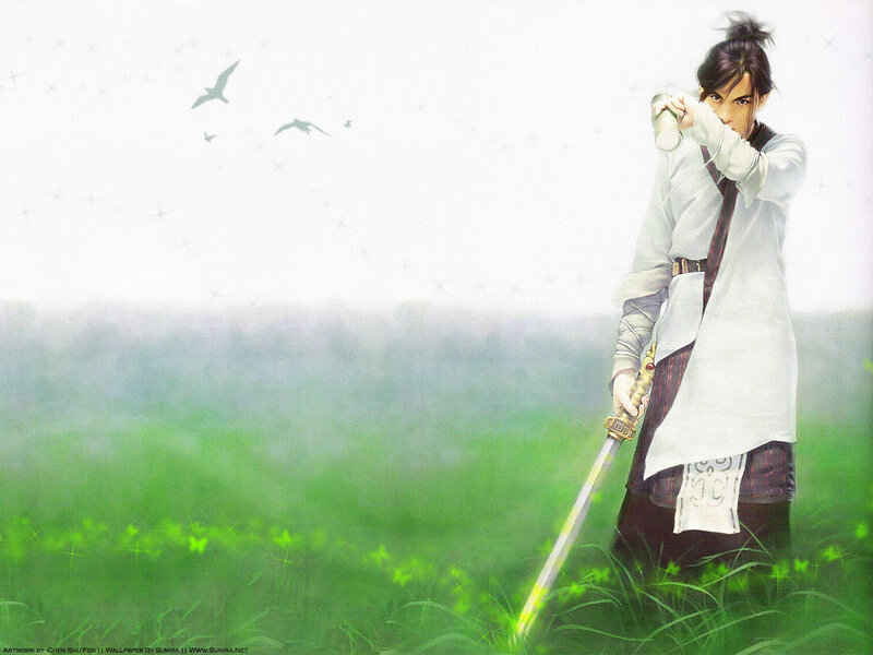 Man in White Robe