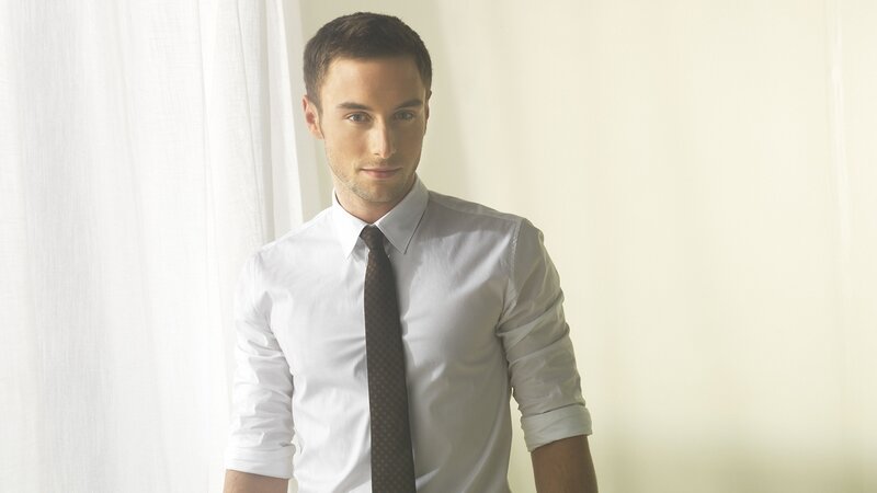 man in white shirt and tie