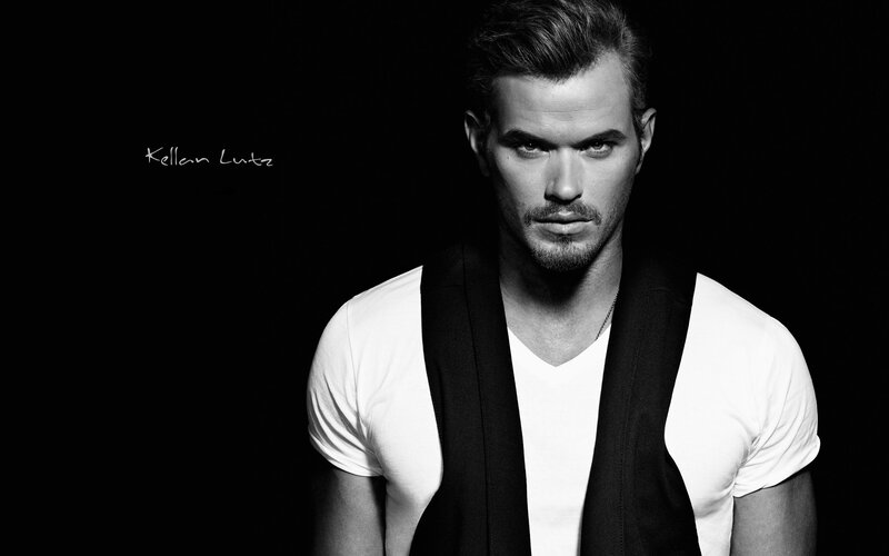 Man in White Shirt — Black, Dramatic, Photograph, Vest