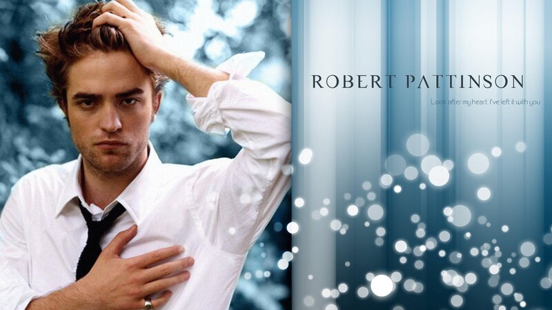 Man in White Shirt — Blue, Dramatic, Photograph