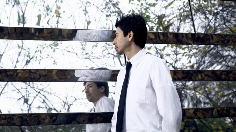 Man in White Shirt — Contemplative, Autumn