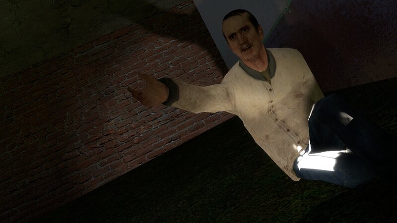 man in white shirt falling
