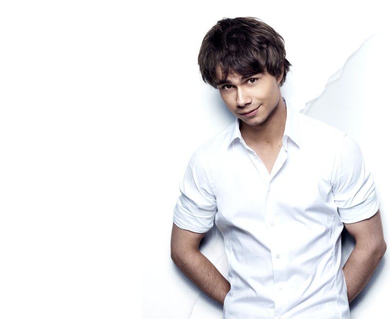 Man in White Shirt — Neutral, Photograph, White Shirt, Wall