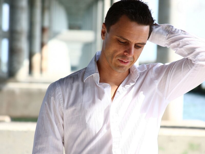 man in white shirt outdoors