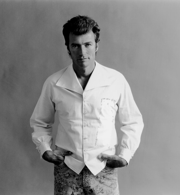 man in white shirt portrait