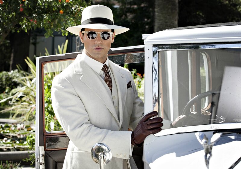 Man in White Suit — Confident, Afternoon, Photograph