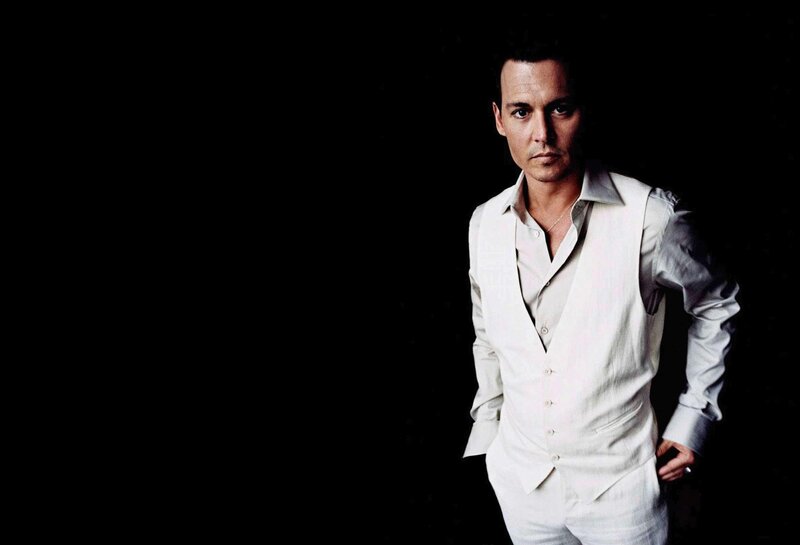 Man in White Suit — Dramatic, Photograph, Vest